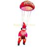 KX4B Efficient LED Santa Parachute Light Outdoor Indoor Christmas Tree Decoration