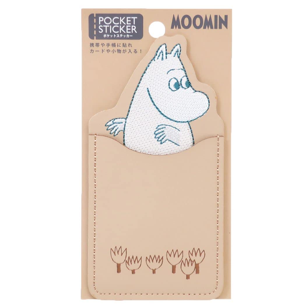 

Moomin Pocket Sticker Nordic Card Case Small Item Case Character Goods Mail Order S&C [Card Case] S&C