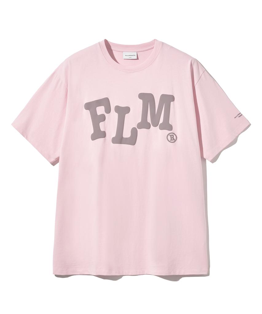 FILLUMINATE Flm Wavy Logo T-Shirt - Pink