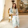 Muslim Women Embroidered Dubai Arabian Loose Dress Evening Dress Eid Robe