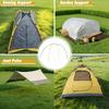 Tragbare Leichte Langlebige Aluminiumlegierung Zeltstange Ersatz Camping Outdoor Wandern Rucksackreisen Zelt Stützstangen