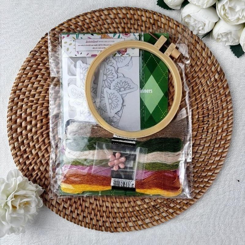 Water-Soluble Transfer Paper for Embroidery DIY Adhesive Sticker Material for T-Shirt Jeans with Design Handmade Craft Supplies