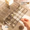 Transparent Acrylic Jewelry Storage Box with 72 Compartments for Bracelets, Earrings, Necklaces, and Studs; Anti-Oxidation New Drawer Design.