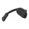 Heated Windshield Wiper Washer Nozzle Sub Assembly 61662755722 Windshield Washer Nozzle Jet Replacement for MINI Hatch R56