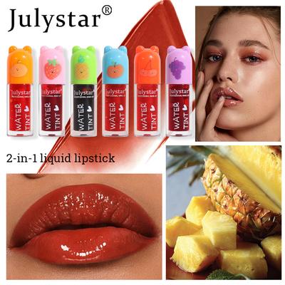 Julystar Lesklé Hydratačné Farbivo na Pery Vodoodolný Rúž na Pery Voda Nelepí na Lesk na Pery