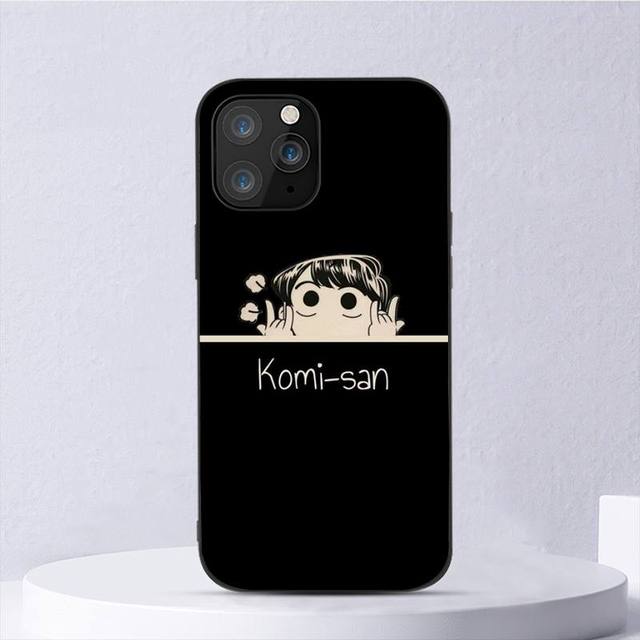 Чехол для телефона Manga Chibi Komi Shouko Komi-San для Iphone 11 12 Mini 13 14 Pro Xs Max X 8 7 6s Plus 5 Se Xr Shell iphoneX