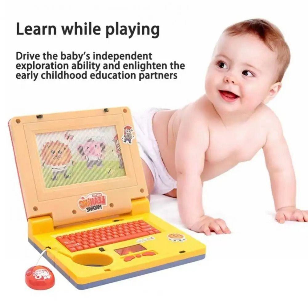 1 Set Multi-function Electronic Learning Machine LED Baby Learning Toy Animal Recognition