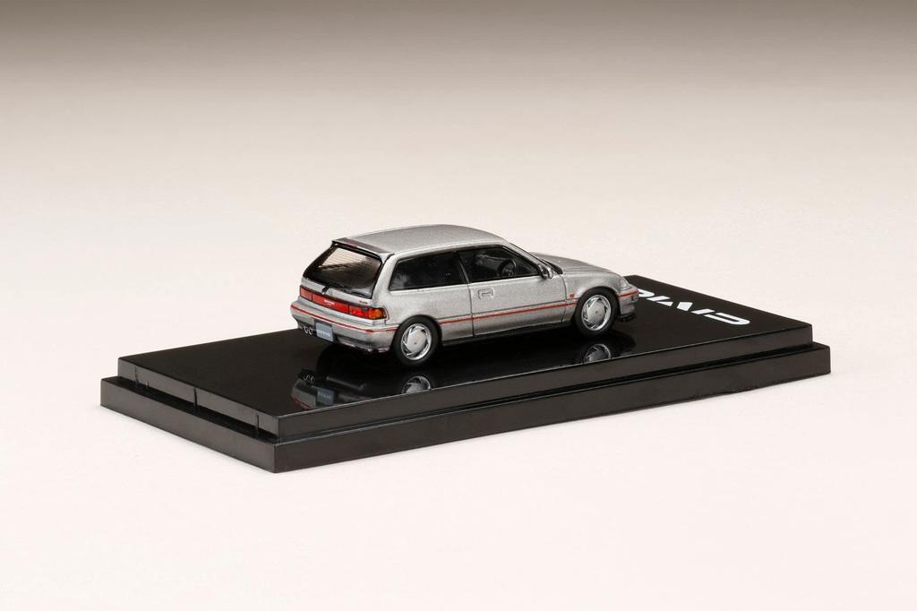 Hobby Japan HJ64 Maßstab Honda Civic SiR II Grau Metallic Fertigmodell HJ641031AGM 1/64 (EF9)