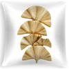 Nordic Ginkgo Leaf Peach Skin Pillow Cover Office Sofa Pillow Cushion Cover
