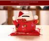 Large Ceramic Lucky Cat Ornament: Creative Piggy Bank & Home Decoration Gift