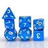 RPG Dice Blue Set 7 Dice Dice