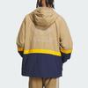 Adidas Originals Sportswear Jacket With Striped Logo Print And Color Block Men Outerwear Cardboard-Yellow IN0996