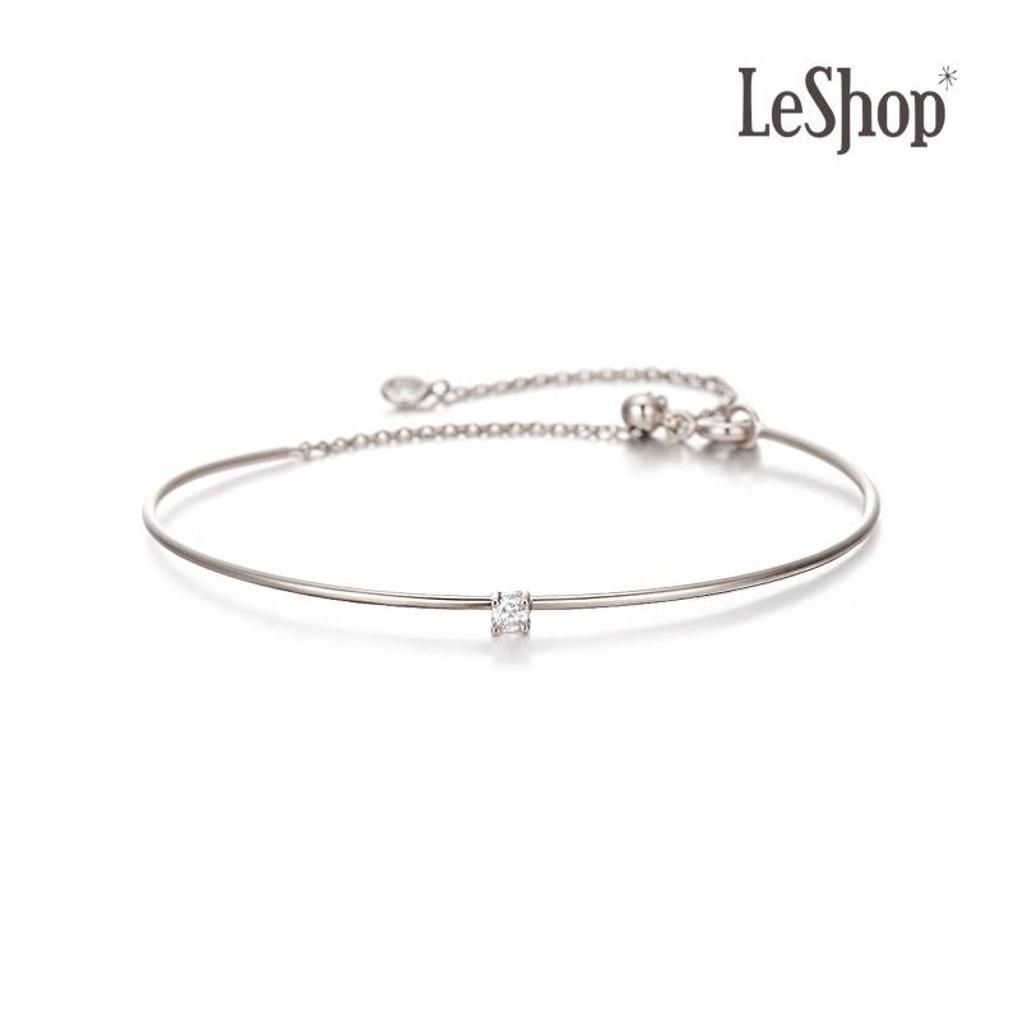 [leshop] 14K Point Bangle Bracelet (Gold Plated)_LJ0706BRB