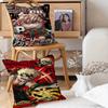 Anime B-Bakugo Katsuki Pillow Gifts Home Office Furnishings Bedroom Sofa Car Cushion Cover Case 45x45cm