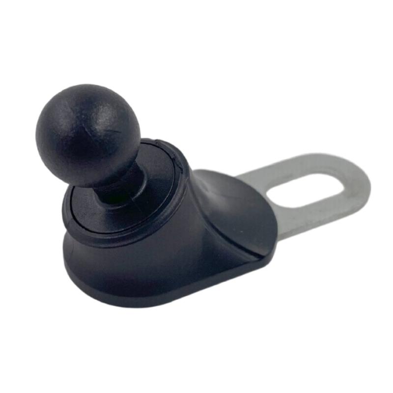 360 Rotating Motorcycle Phone Mount Bracket Stand 17mm Extended Design Anticorrosion For Commuting Enhancing Visibility