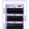 230-300 Clusters Voluminous D-Curve Segment False Eyelashes DIY Kit