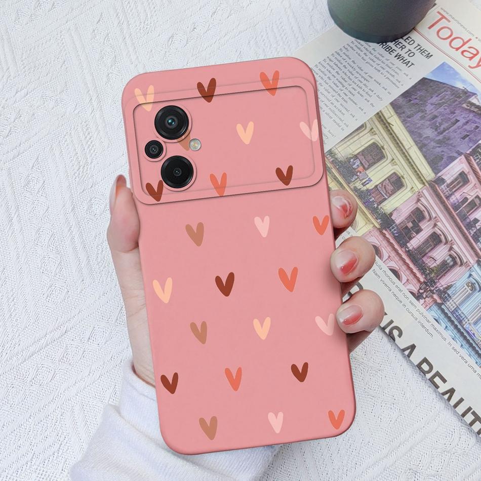 Für Xiaomi Poco M5 M5S Handyhülle Monster Katze Kamera Schutz Upgrade Flüssigsilikon Stoßstange Für Poco M 5 S Rückseitenabdeckung Schale