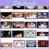 40 Adesivos de Olhos de Personagens de Anime Fofos para Caderno, Laptop, Diário, Telefone, Garrafa de Água, Decoração de Ipad, Decalques DIY