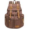 Vintage Canvas Backpack Large Capacity Niche Design High Sense Computer Bag Student Schoolbag Men's Backpack