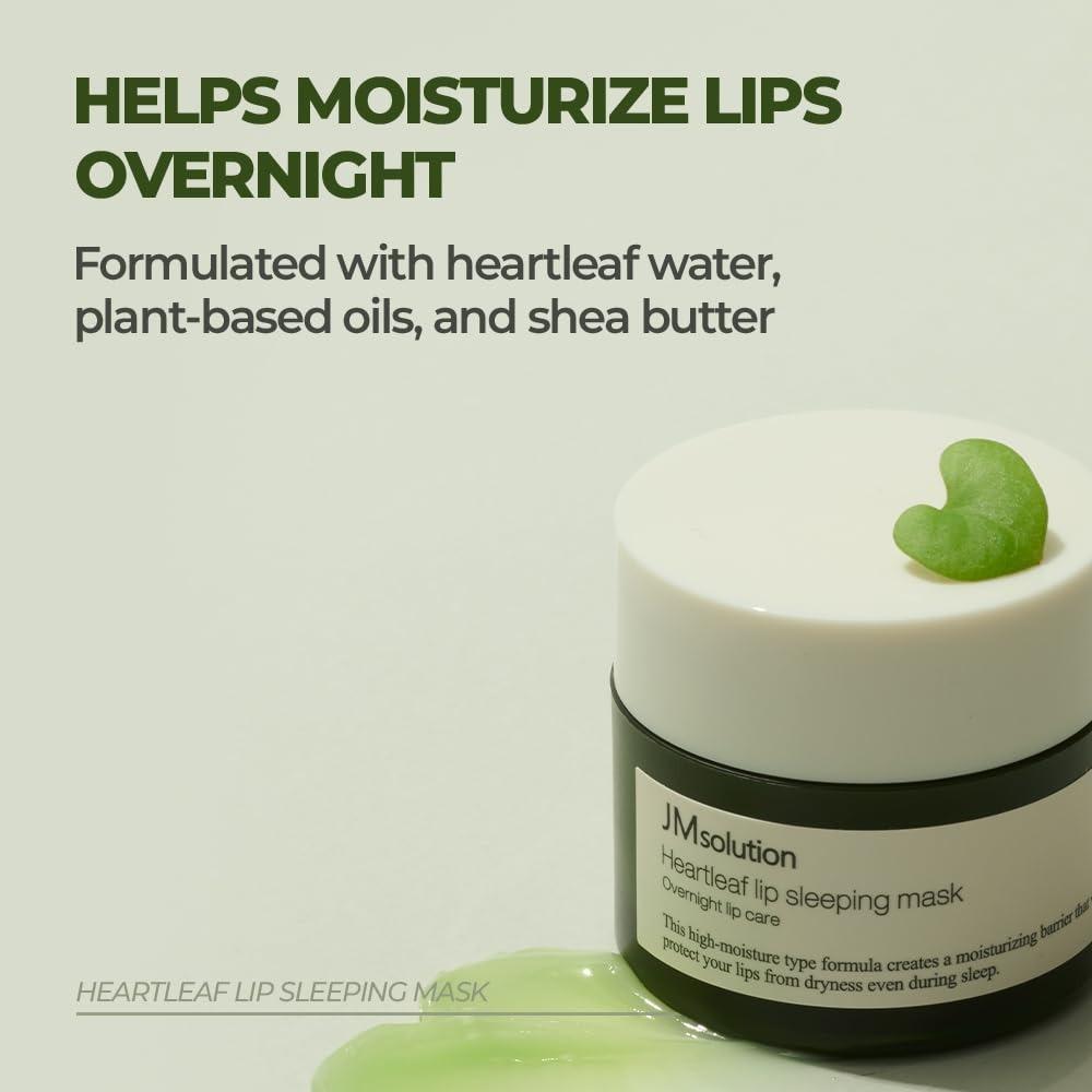 JMsolution Heartleaf Lip Sleeping Mask Overnight Intense Hydration 20g