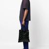 New ISSEY MIYAKE Polyurethane Tote Bag Shopping Bag Handbag Women's Black BB36-AG053-15