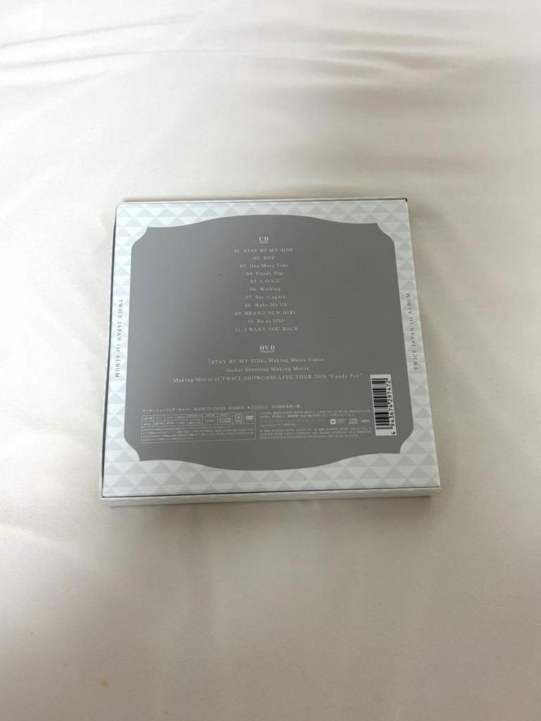 [USED] Trading card included BDZ-Repackage- TWICE 1st ALBUM