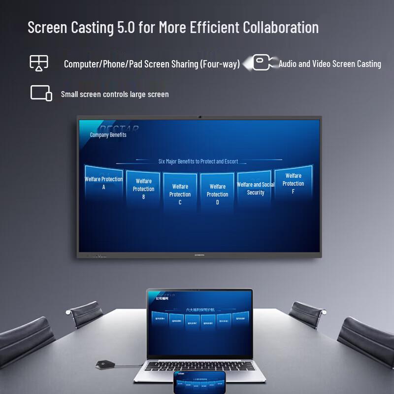 Skyworth 75-inch Interactive Conference Flat Panel (CN version)
