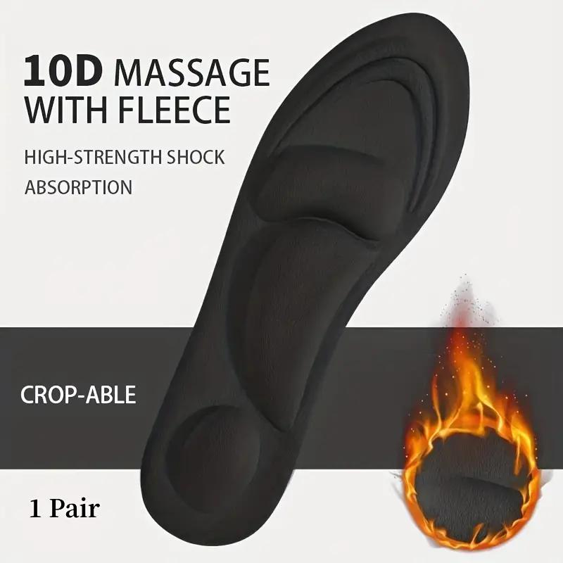 1 paar 5D Thermische Selbst Erhitzt Einlegesohlen Für Füße Warme Memory Foam Arch Support Einlegesohlen Für Frauen Männer Winter Sport selbst-heizung Schuh Pads