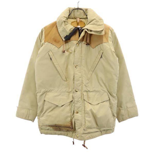 Jaqueta de Pena Masculina RockyMountain Leather design comutado Gore-Tex Couro comutado Usada
