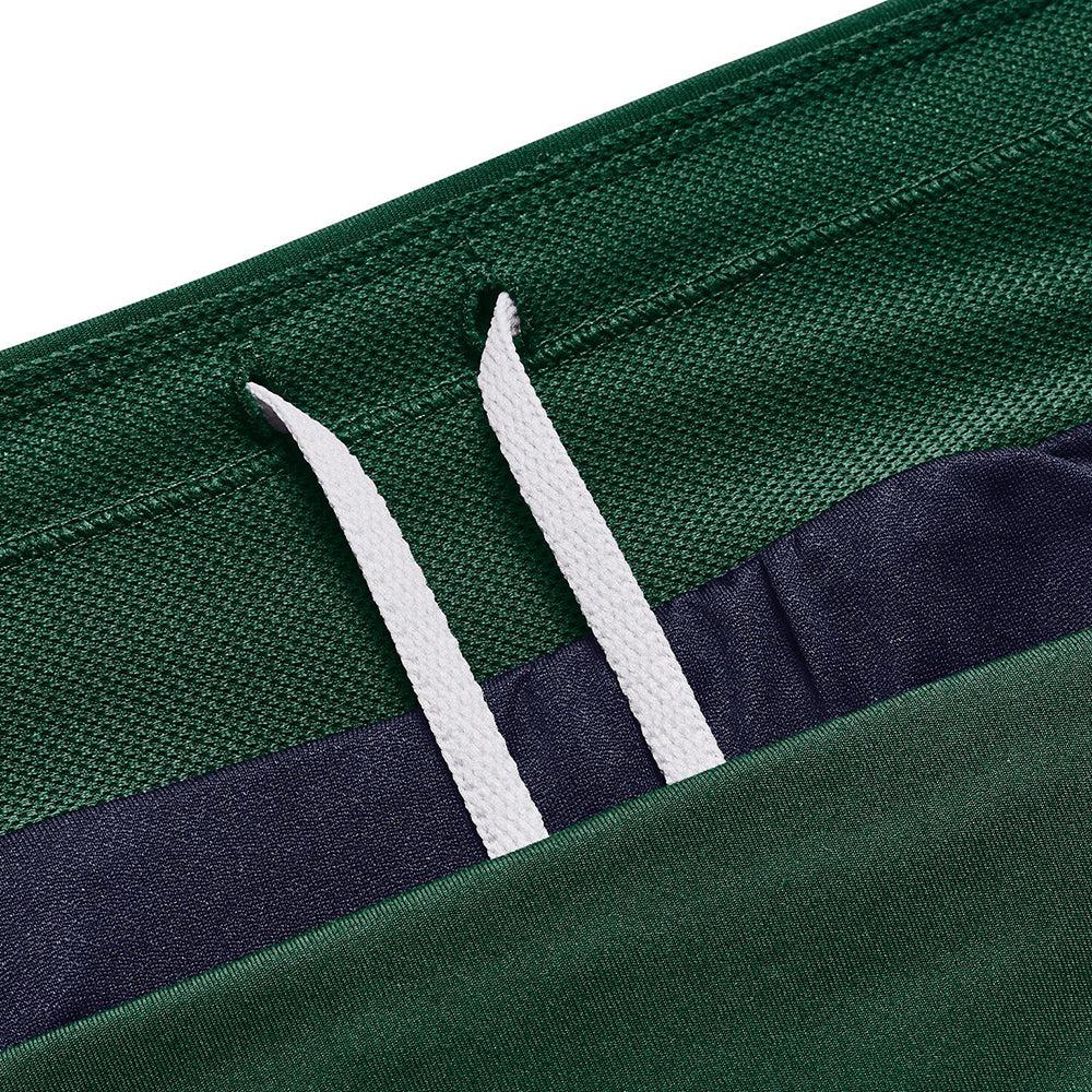 Under Armour Anywhere Color Block Elastic Waist Woven Lightweight Training Shorts Women Shorts Dark-Blue 1380418-410