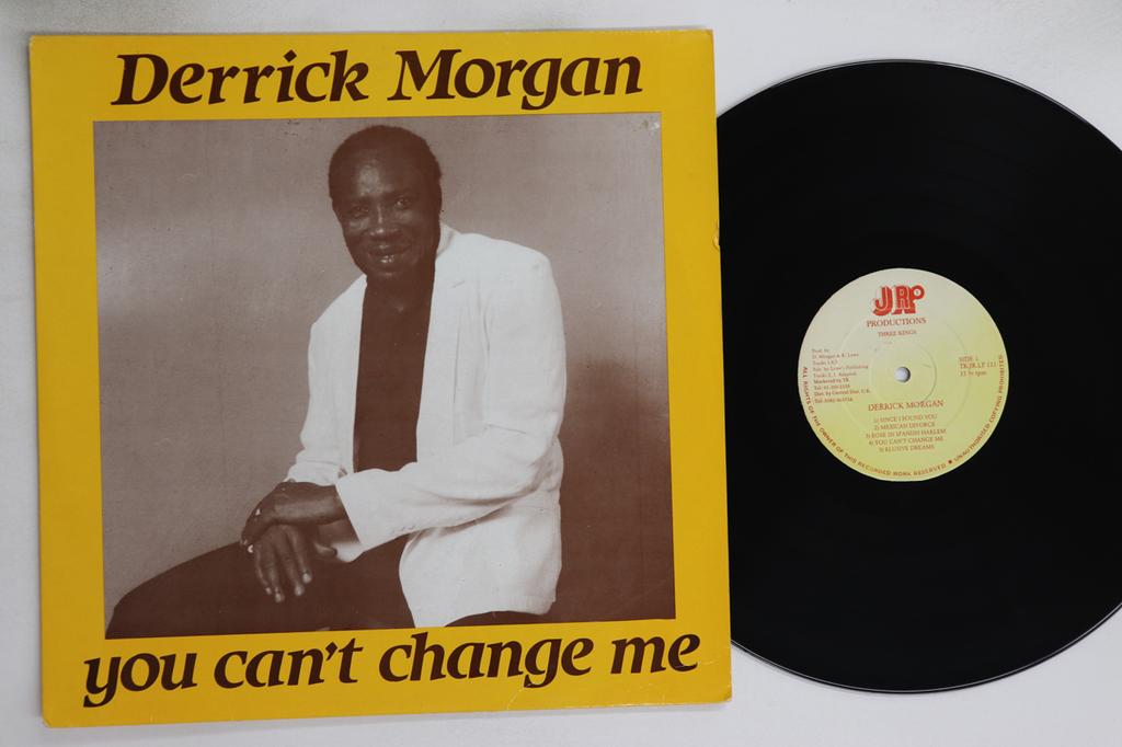 LP Record DERRICK MORGAN - You Can't Change Me TKJRLP111 JR PRODUCTIONS  UK Reggae, Ska & Dub Used