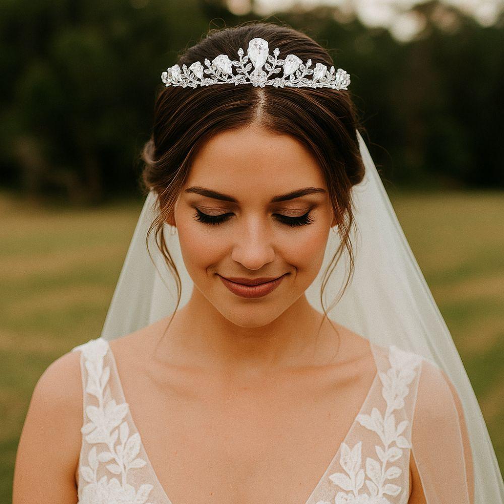 Shining Bridal Tiara Luxury Girls Princess Crown Dress Up Wedding Hair Crown  Celebration