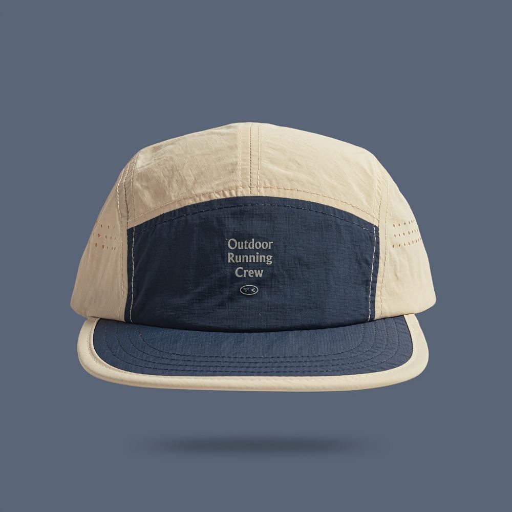 American Retro Color-Blocked Quick-Drying Hat Unisex Summer Lightweight And Breathable Peaked Cap Outdoor Sunshade Baseball Caps