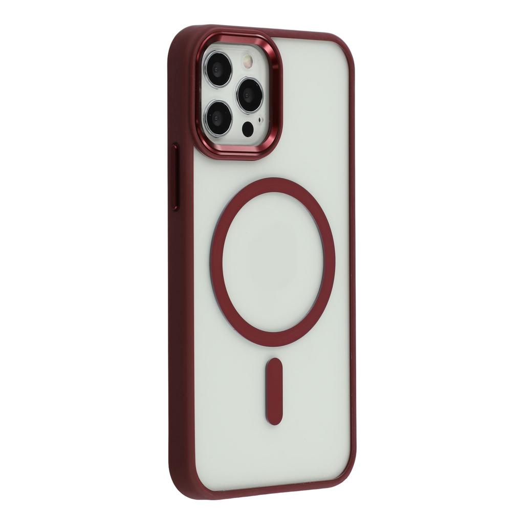For iPhone 12/12 Pro Case Compatible with MagSafe Anti-Drop TPU+PC Phone Cover