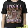 Jessica Madsen Shirt, Actress Graphic Tee, Period Drama Fan Gift, Vintage Bootleg Tshirt