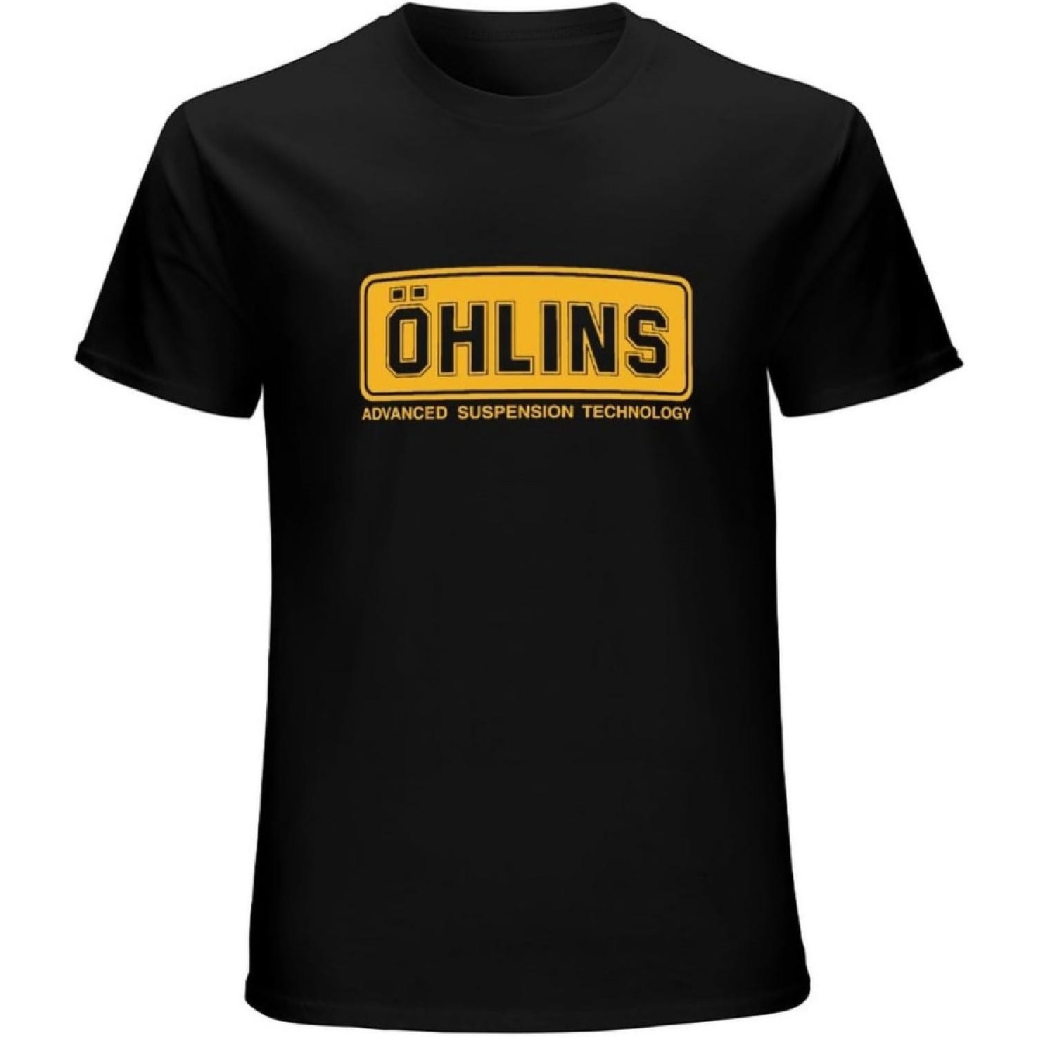 ZHENCHU Ohlins Vintage Men Womens T-Shirt Tee Shock Suspension Men s Logo XXXXXL разноцветный