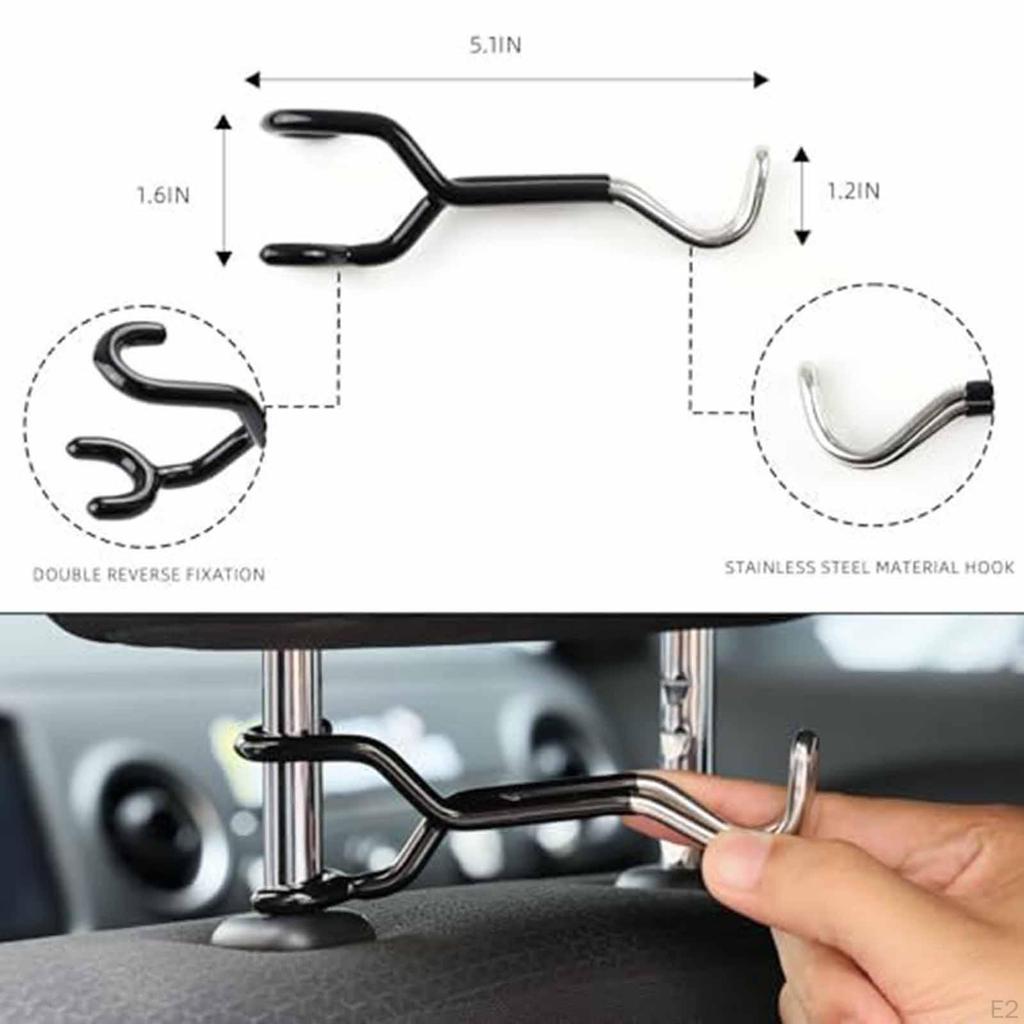 Auto Rücksitz Aufhänger Aufbewahrungsorganizer Outdoor Auto Kopfstützenhaken