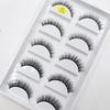 Natural 3D Mink False Eyelashes Makeup Fake Eye Lashes Faux Cils Make Up Beauty Tools Wholesale 5 Pairs X08 X01 H13 Cat