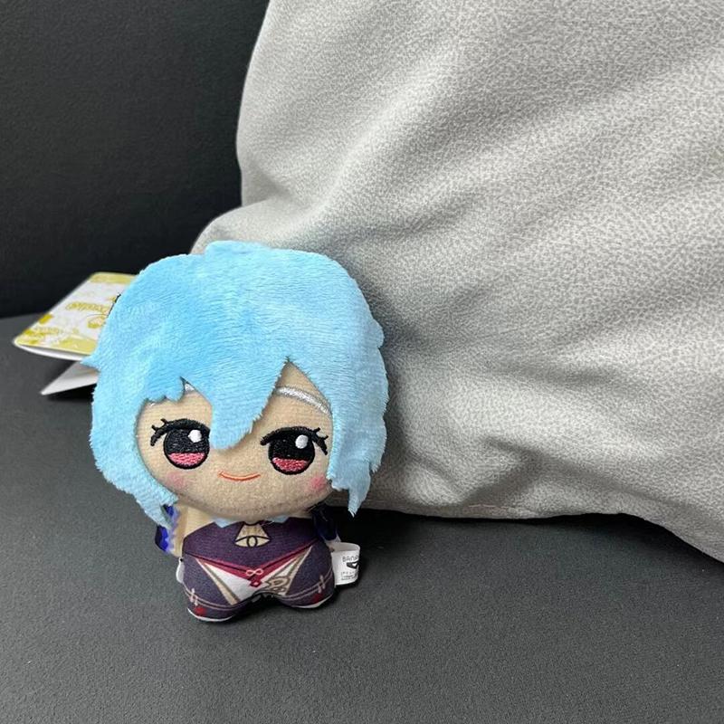 Genshin Impact Xiao Zhong Li Venti Ganyu Tartaglia Diluc Plush Pendant Toy Doll Mini Keychain Backpack Accessorie For Gift