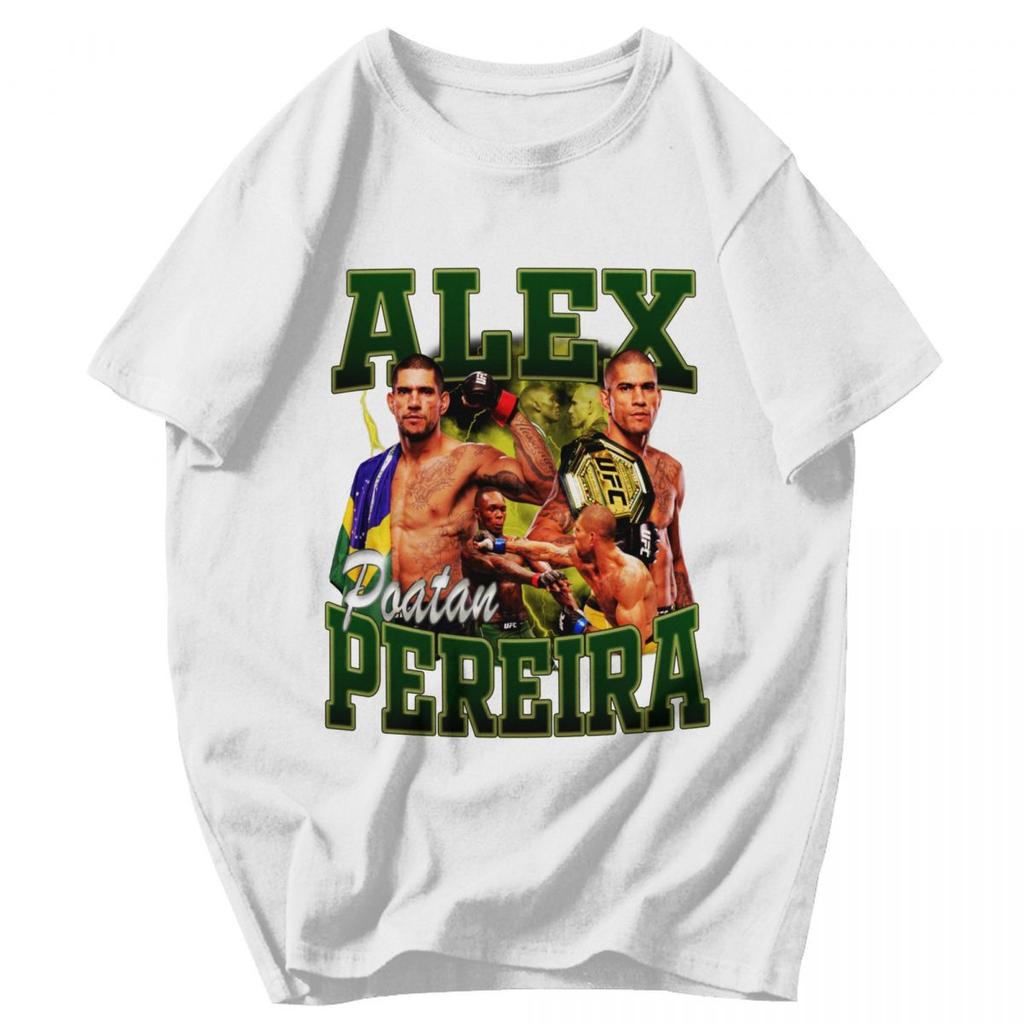 Men T Shirt Alex Pereira Retro Idea Y2K Graphic Anime Unisex Clothes T Shirts
