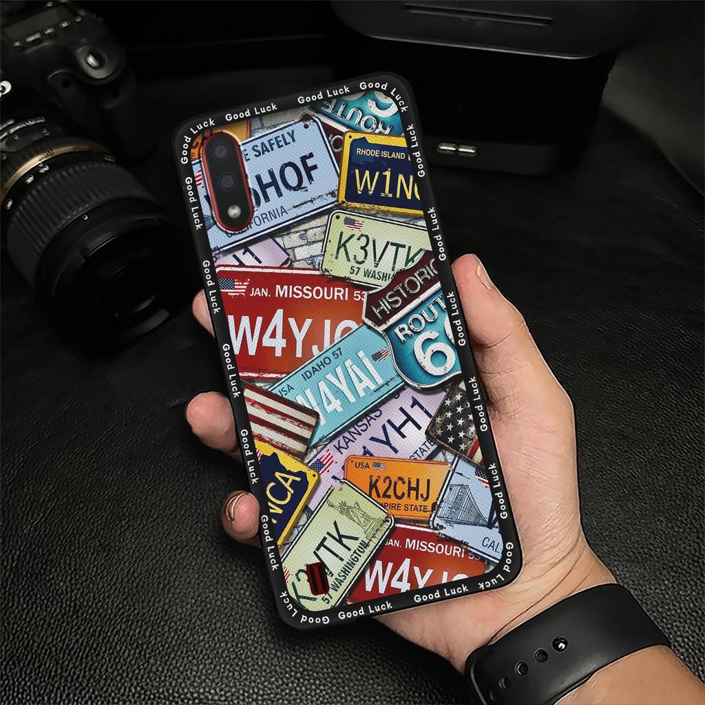Soft Case Cartoon Phone Case For Samsung Galaxy A01/SM-A015F/G Durable Dirt-resistant Waterproof Cute Anti-dust Silicone