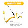 Multiple Length K Type Temperature Probe Ensuring Quick And Precise Monitoring For Lab Research And Industrial Processes