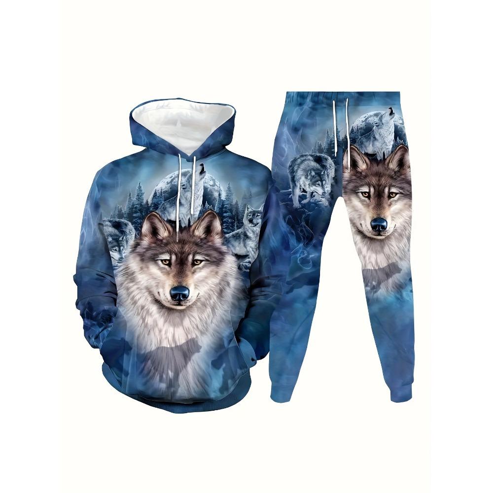 

Осенние худи Мужской спортивный костюм Блестящий градиент 3D принт Повседневная толстовка и брючный костюм Мода Уличная одежда Креативные комплекты 6XL