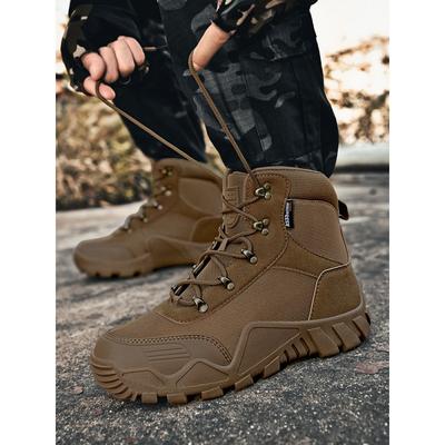Of New Outdoor High-top Tactical Boots For And Men's Hiking And Mountaineering Shoes Camping Training Boots Direct