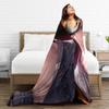 Super Soft Love and Deepspace Zayne Throw Blanket Premium Flannel Fleece Lightweight Blanket Cozy Fluffy Bedspread All Season