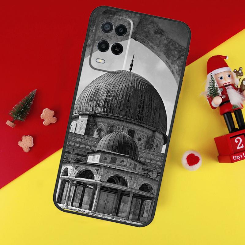 Jerusalem Dome of the Rock Case For Oppo A94 A74 A54 A60 A40 A80 A16 A76 A96 A98 A58 A78 A18 A38 A57 A17 A15 A5 A6 Pro
