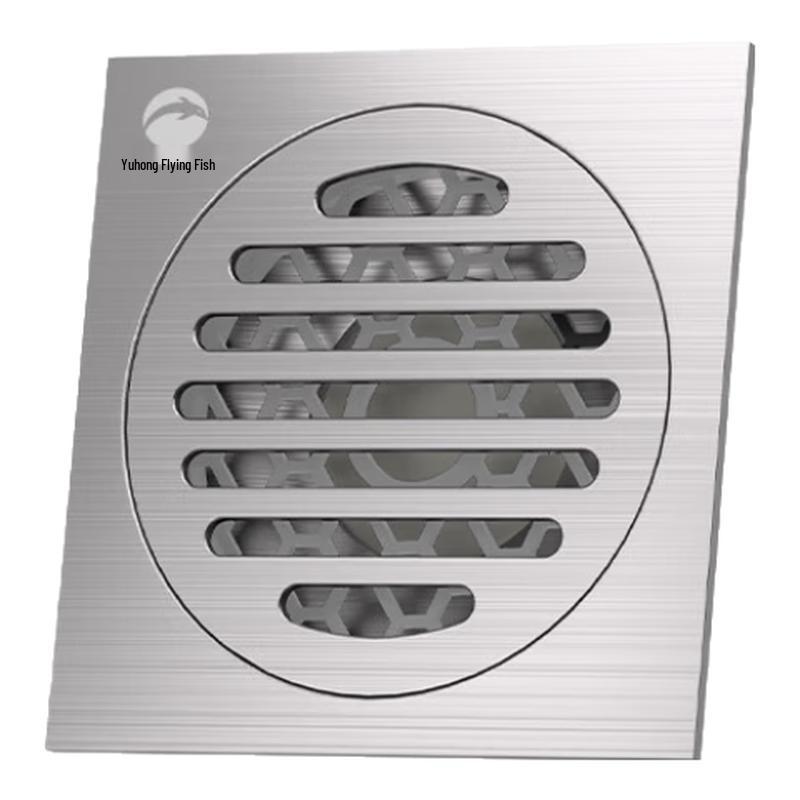 Yu Hong Fei Yu 304 Stainless Steel Square Anti-Odor Floor Drain