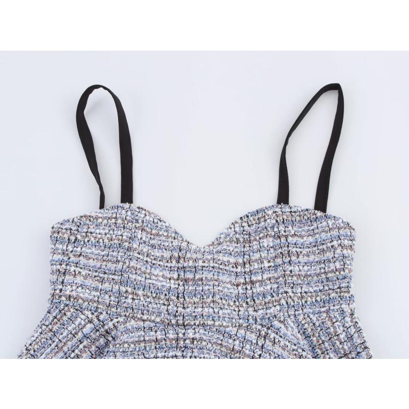 European & American Style Halter Tank Top: Women's Summer Tweed Heart-Neck Design