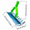 Manual Garden Lawn Thatch Rake, Durable Metal Tines Dead Grass Remover, Soil Loosener Cultivator Soil Rake For Yard Gardening Care