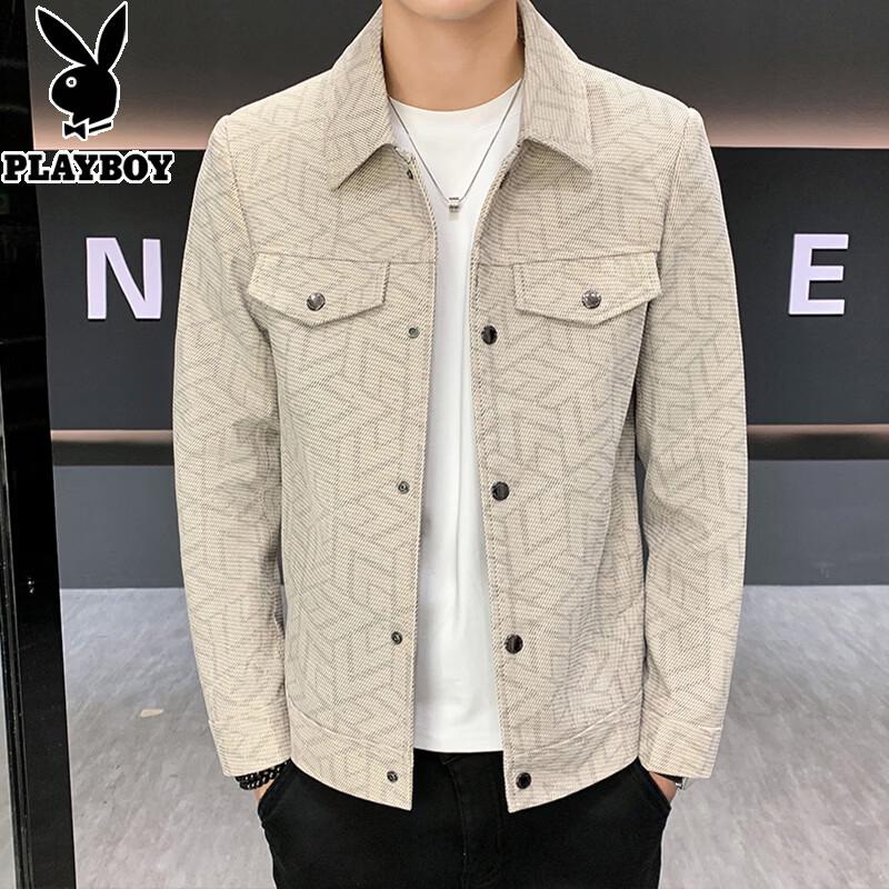 Playboy Men s Casual Lapel Jacket 2XL